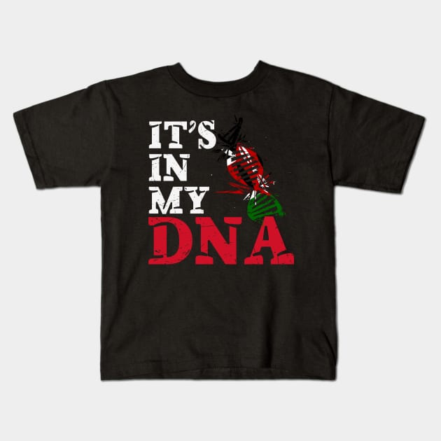 It's in my DNA - Kenya Kids T-Shirt by JayD World